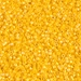 DB1572:  HALF PACK Opaque Canary AB 11/0 Miyuki Delica Bead 50 grams - DB1572_1/2pk