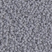 DB1589:  HALF PACK Matte Opaque Ghost Gray 11/0 Miyuki Delica Bead 50 grams - DB1589_1/2pk