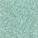 DB1675:  HALF PACK Pearl Lined Transparent Pale Green Mist AB 11/0 Miyuki Delica Bead 50 grams - DB1675_1/2pk