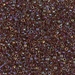 DB1748:  HALF PACK Cranberry Lined Chartreuse AB 11/0 Miyuki Delica Bead 50 grams - DB1748_1/2pk