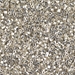 DBC-0035:  HALF PACK Galvanized Silver Cut 11/0 Miyuki Delica Bead 50 grams - DBC-0035_1/2pk