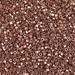 DBC-0040:  HALF PACK Copper Plated Cut 11/0 Miyuki Delica Bead 50 grams - DBC-0040_1/2pk
