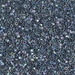DBC-0085:  HALF PACK Blue Lined Aqua AB Cut 11/0 Miyuki Delica Bead 50 grams - DBC-0085_1/2pk