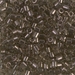 DBL-0123:  HALF PACK Transparent Smoky Olive Luster 8/0 Miyuki Delica Bead 50 grams - DBL-0123_1/2pk