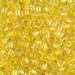 DBL-0171:  HALF PACK Transparent Yellow AB 8/0 Miyuki Delica Bead 50 grams - DBL-0171_1/2pk