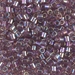 DBL-0173:  HALF PACK Transparent Smoky Amethyst AB 8/0 Miyuki Delica Bead 50 grams - DBL-0173_1/2pk