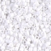 DBL-0200:  HALF PACK White 8/0 Miyuki Delica Bead 50 grams - DBL-0200_1/2pk