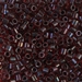 DBL-0297:  HALF PACK Garnet Lined Ruby AB 8/0 Miyuki Delica Bead 50 grams - DBL-0297_1/2pk