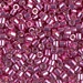 DBL-1840:  HALF PACK Duracoat Galvanized Hot Pink 8/0 Miyuki Delica Bead 50 grams - DBL-1840_1/2pk