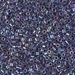 DBM0059:  HALF PACK Amethyst Lined Crystal AB 10/0 Miyuki Delica Bead 50 grams - DBM0059_1/2pk