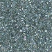 DBM0084:  HALF PACK Sea Foam Lined Crystal AB 10/0 Miyuki Delica Bead 50 grams - DBM0084_1/2pk