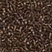 DBM0150:  HALF PACK Silverlined Root Beer 10/0 Miyuki Delica Bead 50 grams - DBM0150_1/2pk