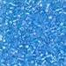 DBM0176:  HALF PACK Transparent Aqua AB 10/0 Miyuki Delica Bead 50 grams - DBM0176_1/2pk