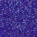 DBM0178:  HALF PACK Transparent Cobalt AB 10/0 Miyuki Delica Bead 50 grams - DBM0178_1/2pk