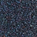 DBM0325:  HALF PACK Matte Metallic Blue Iris 10/0 Miyuki Delica Bead 50 grams - DBM0325_1/2pk