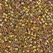 DBM0501:  HALF PACK 24kt Gold Iris 10/0 Miyuki Delica Bead 25 grams - DBM0501_1/2pk