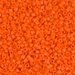DBM0722:  HALF PACK Opaque Orange  10/0 Miyuki Delica Bead 50 grams - DBM0722_1/2pk