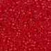 DBM0723:  HALF PACK Opaque Red  10/0 Miyuki Delica Bead 50 grams - DBM0723_1/2pk