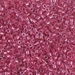 DBM0914:  HALF PACK Sparkling Rose Lined Crystal 10/0 Miyuki Delica Bead 50 grams - DBM0914_1/2pk