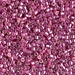 DBM1840:  HALF PACK Duracoat Galvanized Hot Pink 10/0 Miyuki Delica Bead 50 grams - DBM1840_1/2pk
