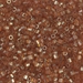 DBMC-0121:  HALF PACK Apricot Topaz Gold Luster Cut 10/0 Miyuki Delica Bead 50 grams - DBMC-0121_1/2pk