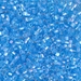 DBMC-0176:  HALF PACK Transparent Aqua AB Cut 10/0 Miyuki Delica Bead 50 grams - DBMC-0176_1/2pk