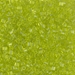 DBMC-0712:  HALF PACK Transparent Chartreuse  Cut 10/0 Miyuki Delica Bead 50 grams - DBMC-0712_1/2pk