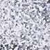 DBS0051:  HALF PACK Crystal AB  15/0 Miyuki Delica Bead 50 grams - DBS0051_1/2pk