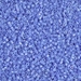 DBS0167:  HALF PACK Opaque Med Blue AB 15/0 Miyuki Delica Bead 50 grams - DBS0167_1/2pk