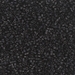 DBS0310:  HALF PACK Matte Black  15/0 Miyuki Delica Bead 50 grams - DBS0310_1/2pk