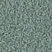 DBS0374:  HALF PACK Matte Opaque Sea Foam Luster 15/0 Miyuki Delica Bead 50 grams - DBS0374_1/2pk