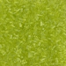 DBS0712:  HALF PACK Transparent Chartreuse 15/0 Miyuki Delica Bead 50 grams - DBS0712_1/2pk