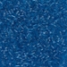 DBS0714:  HALF PACK Transparent Capri Blue 15/0 Miyuki Delica Bead 50 grams - DBS0714_1/2pk