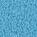 DBS0725:  HALF PACK Opaque Turquoise Blue 15/0 Miyuki Delica Bead 50 grams - DBS0725_1/2pk