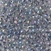 DP-283:  HALF PACK Miyuki 3.4mm Drop Bead Noir Lined Crystal AB   125 grams - DP-283_1/2pk