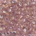 E-3283:  HALF PACK 5/0 Rococo Silverlined Light Rose Pink Miyuki Seed Bead approx 125 grams - E-3283_1/2pk