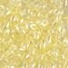 LMA-3501:  HALF PACK Miyuki 4x7mm Long Magatama Transparent Pale Yellow Luster approx 125 grams - LMA-3501_1/2pk
