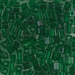 SB-146:  HALF PACK Miyuki 4mm Square Bead Transparent Green approx 125 grams - SB-146_1/2pk
