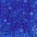 SB-150:  HALF PACK Miyuki 4mm Square Bead Transparent Sapphire approx 125 grams - SB-150_1/2pk