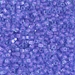 SB18-2640:  HALF PACK Miyuki 1.8mm Square Bead Lilac Lined Aqua approx 125 grams - SB18-2640_1/2pk