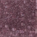 SB3-142:  HALF PACK Miyuki 3mm Square Bead Transparent Smoky Amethyst approx 125 grams - SB3-142_1/2pk