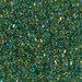 TR10-1165:  HALF PACK Miyuki 10/0 Triangle Emerald Lined Topaz Luster approx 125 grams - TR10-1165_1/2pk