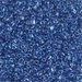 TR10-1828:  HALF PACK Miyuki 10/0 Triangle Blue Lined Aqua approx 125 grams - TR10-1828_1/2pk