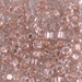 TR5-1525:  HALF PACK Miyuki 5/0 Triangle Sparkling Blush Lined Crystal approx 125 grams - TR5-1525_1/2pk