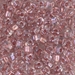 TR5-1526:  HALF PACK Miyuki 5/0 Triangle Sparkling Antique Rose Lined Crystal approx 125 grams - TR5-1526_1/2pk
