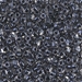 TR8-1106:  HALF PACK Miyuki 8/0 Triangle Black Lined Crystal approx 125 grams - TR8-1106_1/2pk