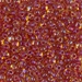 TR8-1164:  HALF PACK Miyuki 8/0 Triangle Cranberry Lined Topaz Luster approx 125 grams - TR8-1164_1/2pk