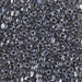 TR8-1559:  HALF PACK Miyuki 8/0 Triangle Sparkling Charcoal Lined Crystal approx 125 grams - TR8-1559_1/2pk