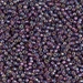 11-1013:  11/0 Silverlined Dark Smoky Amethyst AB Miyuki Seed Bead approx 250 grams - 11-1013
