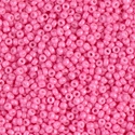 11-1385:  11/0 Dyed Opaque Carnation Pink Miyuki Seed Bead 